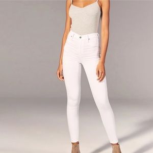 Abercrombie & Fitch Simone High Rise Super Skinny Jeans 24L